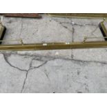 A BRASS FIRE FENDER