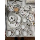 A COLLECTION OF ROYAL WORCESTER PORCELAIN DINNER WARE IN THE EVESHAM DESIGN
