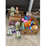 A LARGE COLLECTION OF CHILDRENS TOYS