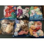 THIRTY FIVE TY BEANIE BEARS WITH TAGS INCLUDED: PLEASE SEE PICTURES FOR CONTENTS