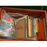 A SELECTION OF VINTAGE CHILDREN'S BOOKS TO INCLUDE ENID BLYTON, ANIMAL STORIES FOR BOYS AND GIRLS