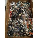 A VERY LARGE QUANTITY OF COSTUME JEWELLERY