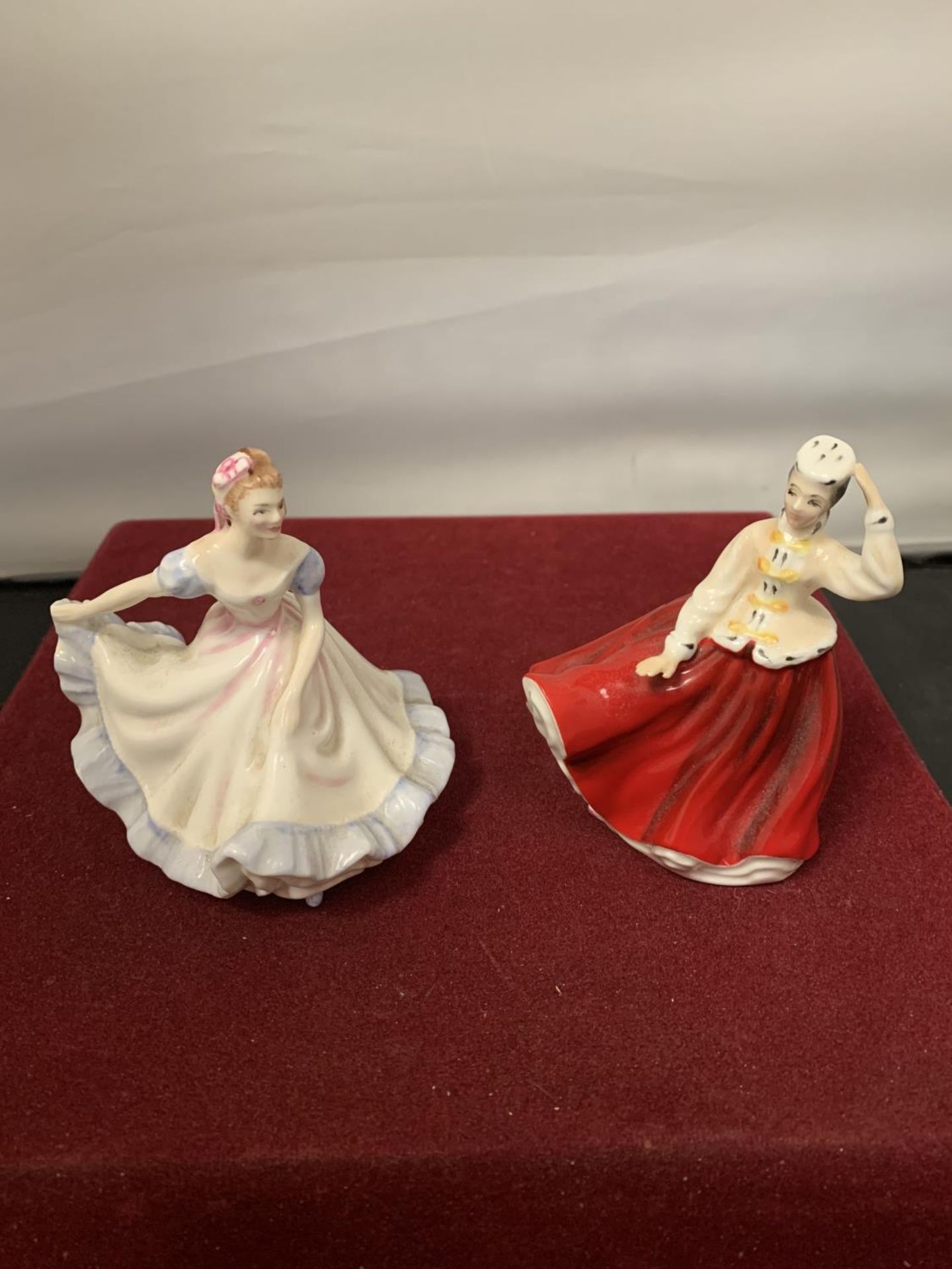 TWO ROYAL FIGURINES GAIL AND NINETTE