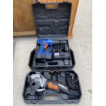 A NUPOWER EVOLUTION DRILL AND A WORX SAW