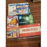 A COLLECTION OF BOARD GAMES SOME BEING ICONIC