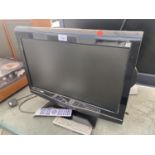 A 22" BUSH TELEVISION WITH REMOTE CONTROL BELIEVED IN WORKING ORDER BUT NO WARRANTY