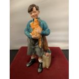 A ROYAL DOULTON WELCOME HOME FIGURINE HN 3299 WITH COA