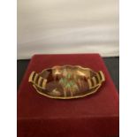 A CARLTON WARE ROUGE ROYALE OVAL DISH