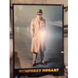 A VERY LARGE ORIGINAL HUMPHREY BOGART PRINT ON BOARD 'BOULEVARD OF BROKEN DREAMS' 1986 PRODUCED BY