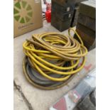 A LARGE QUANTITY OF AIR HOSE