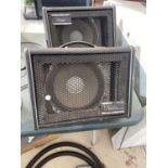 A PAIR OF OHM AMPLIFIER SPEAKERS