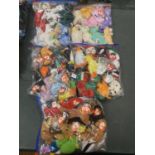 FIFTY FOUR TY BEANIE BABIES WITH TAGS: FOR FURTHER DETAILS PLEASE SEE PICTURES