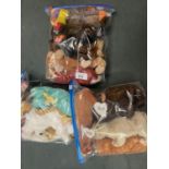 SEVENTEEN ASSORTED TY BEANIE BABIES WITH TAGS: PLEASE SEE PICTURES FOR CONTENT INFORMATION