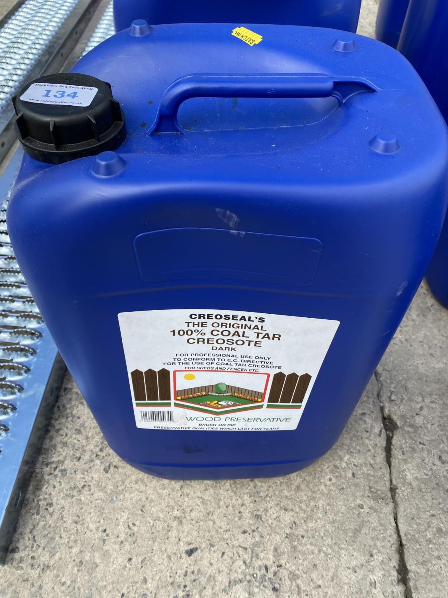 20 LTRS COAL TAR CREOSOTE + VAT