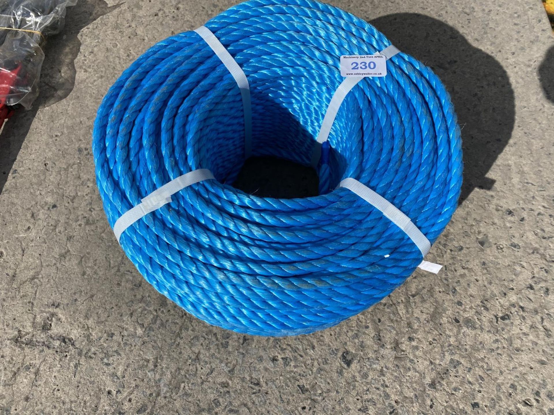 220 MTRES X 10mm ROPE + VAT