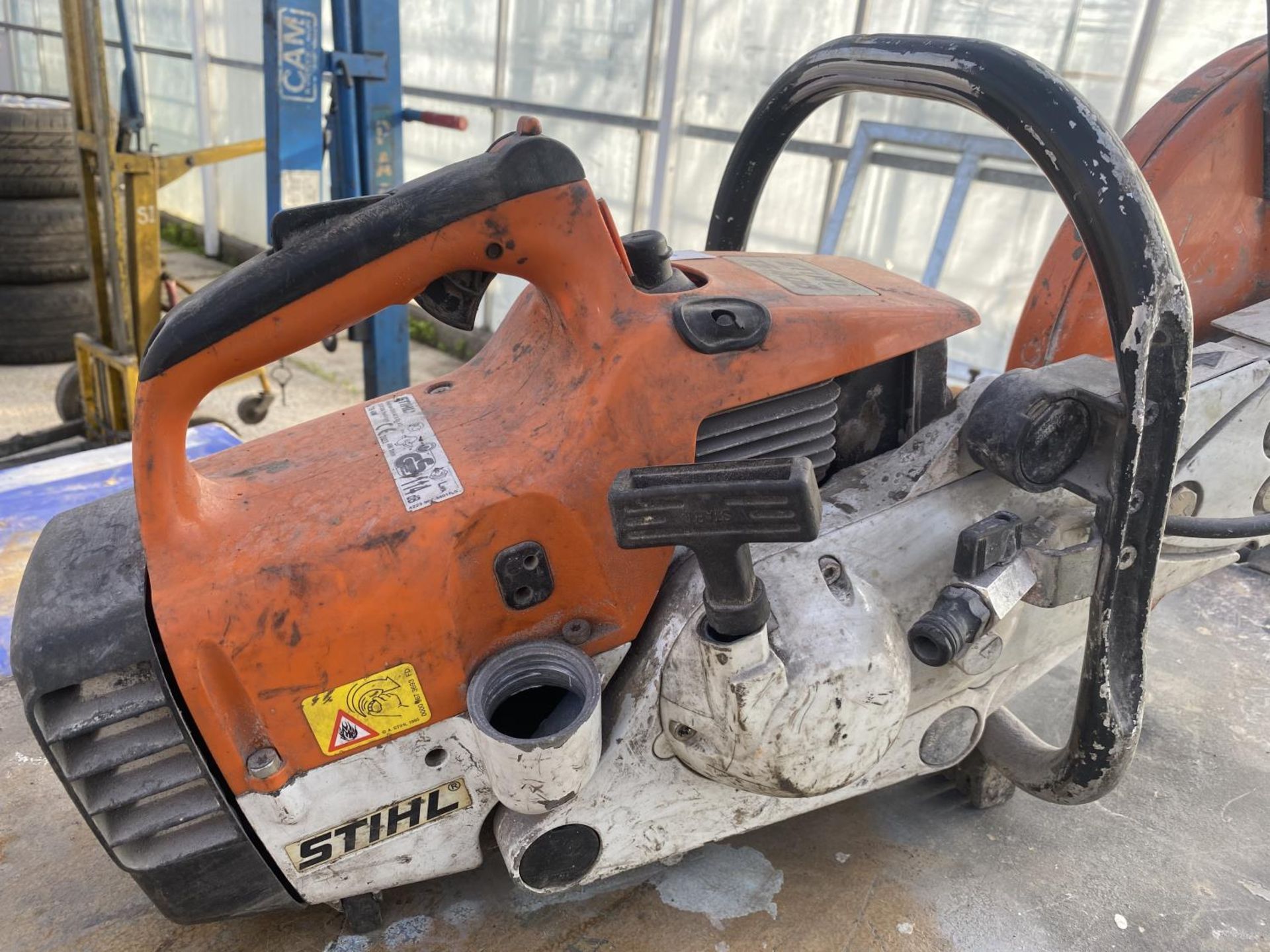 A STIHL TS400 STONE CUTTER NO VAT - Image 3 of 6