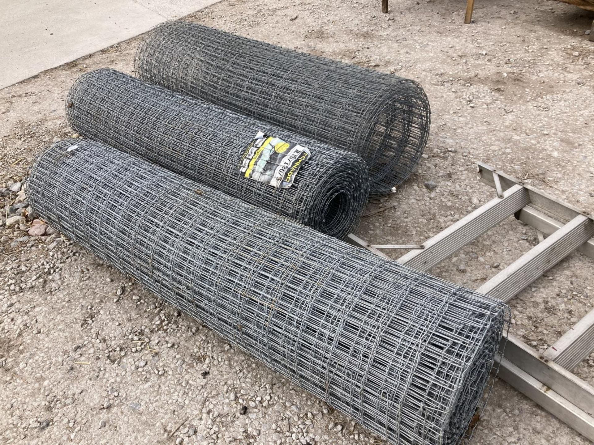 3 ROLLS OF 6' HIGH NETTING (2 AS NEW) + VAT - Image 2 of 3