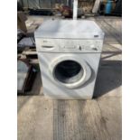 A WHITE BOSCH MAXX WASHING MACHINE BELIEVED IN WORKING ORDER BUT NO WARRANTY