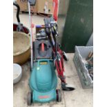 A BOSCH LAWN MOWER AND DRIVE WALKING AID