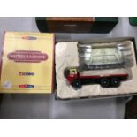 A BOXED CORGI BRITISH RAILWAYS LIMITED EDITION ALBION REIVER PLATFORM LORRY & TANK CONTAINER LOAD '