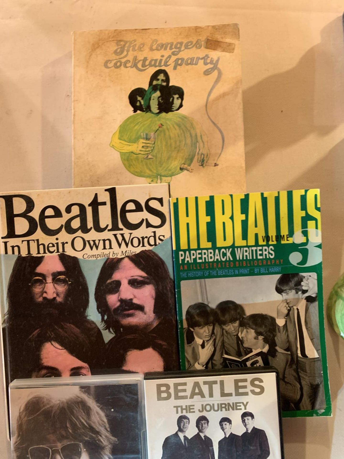 THREE BIOGRAPHIES RELATING TO 'THE BEATLES', THE BEATLES 'THE JOURNEY' DVD AND A 'LENNON LEGEND - Image 2 of 2