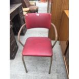 A DU-AL {HARROW} TUBULAR ELBOW CHAIR