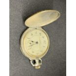 AN ELABORATE FRENCH POCKET WATCH "CHRONOMETRO DU PRECISION" - WORKING AT TIME OF CATALOGING