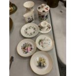 A COLLECTION OF CHINA TO INCLUDE ROYAL WORCESTER, WEDGWOOD ETC