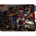 A LARGE QUANTITY OF LEGO