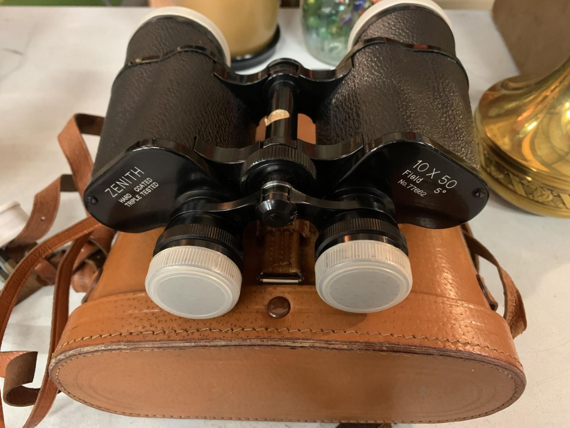 TWO PAIRS OF BINOCULARS WITH CASES - Image 3 of 3