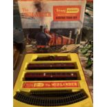 A VINTAGE TRI-ANG HORNBY 'THE MIDLANDER' ELECTRIC TRAIN SET IN BOX