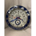 A DEALERS WALL CLOCK 34CM