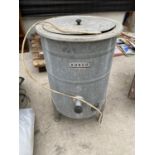 A GALVANISED BURCO WATER HEATER