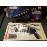 A BOXED PISTOL CROSSBOW