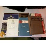 AN ASSORTMENT OF VINTAGE BOOKS RELATING TO LOCOMOTIVES AND MOTOR VEHICLES