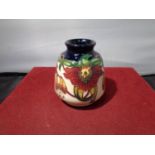 A MOORCROFT 'ANNA LILY' VASE H: 8CM