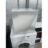 A WHITE INDESIT WASHING MACHINE BELIEVED IN WORKING ORDER BUT NO WARRANTY