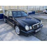 A 1999 MERCEDES E55 AMG AUTO SALOON. REGISTRATION S563 MBY. 5439 CC FROM A DECEASED'S ESTATE (AGE
