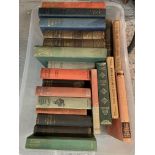 AN ASSORTMENT OF VINTAGE BOOKS TO INCLUDE 'THE PICKWICK PAPERS BY DICKENS'