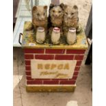 A VINTAGE RSPCA MONEY COLLECTION BANK