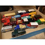 VARIOUS VINTAGE MODEL TRUCKS