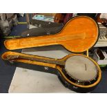 A ZENTA HARDWOOD BANJO