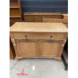 A VICTORIAN PINE CHIFFONIER BASE W:44"