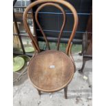 A BENTWOOD CHAIR