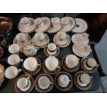 AN ASSORTMENT OF CHINA TO INCLUDE ROYAL DOULTON 'DORCHESTER' ETC