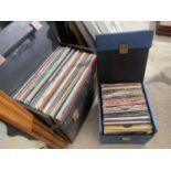 A QUANTITY OF VINTAGE LP RECORDS