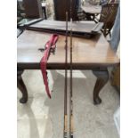 AN ABU FLY FISHING ROD AND ONE FURTHER FLY FISHING ROD