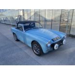 A 1970 MG MIDGET MARK 3 1275 CC. THE CAR HAS UNDERGONE A SPEEDWELL CONVERSION AND IS AN EARLY