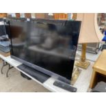 A 37" SONY BRAVIA TELEVISION BELIEVED IN WORKING ORDER BUT NO WARRANTY
