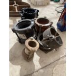 A COLLECTION OF VARIOUS PIPE COUPLINGS